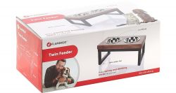 Eet- en Drinkbak Staander Tommy Duo 2