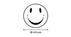 Wobbler Flashbal Geel 4,5CM 4