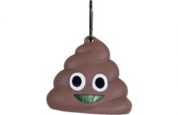 Poepzakhouder Droppie Bruin + 1 Rol 1