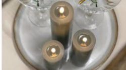 DeluxeHomeart Black LED Candle D: 10 * 10 cm 3