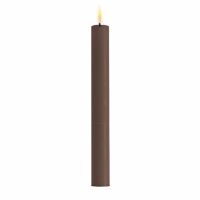 DeluxeHomeart Mocca LED Dinner Candle D: 2,2 * 24 cm (2 pcs.) 1