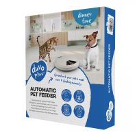 Automatische Eetkom met Timer - 5 maaltijden wit/grijs 2