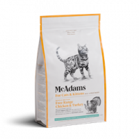 McAdams Dry Complete Chicken & Turkey for Cats & Kittens 1