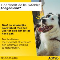 AdTab Kauwtablet Hond >5,5 - 11kg 3