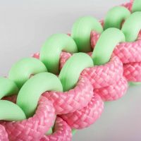Hondenspeeltje Twisting Tugger groen/roze 6