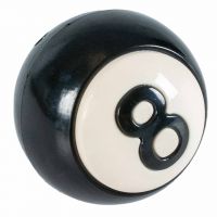Snackbal Eight zwart/wit 1