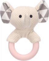 Puppy Fabbo Olifant Wit met Ring 1
