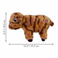 Kong Low Stuff Stripes Cow Bruin 4