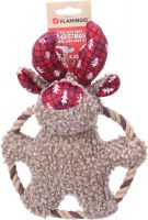 Kerst Speelgoed Krola Rendier & Ring Bruin 2