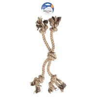 Flossy Kruistouw met 4 Knopen Bruin 2