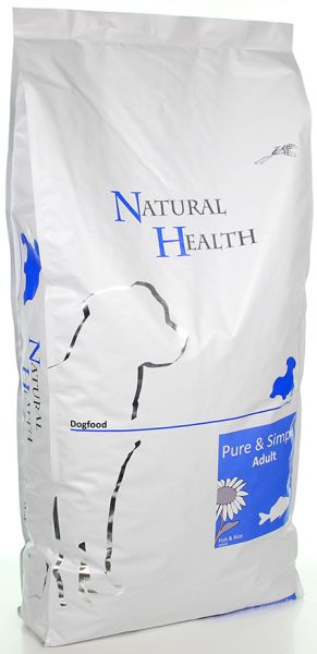 Natural Health Dog Fish & Rice Adult