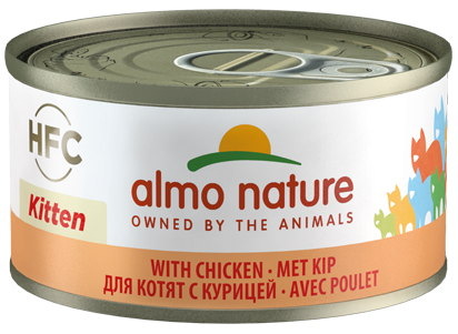 Almo Nature Kat HFC Kitten met Kip