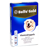 Bolfo Gold Vlooiendruppels Hond 250