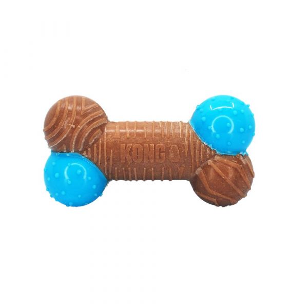 Kong CoreStrength Bamboo Bone L Bruin/Blauw