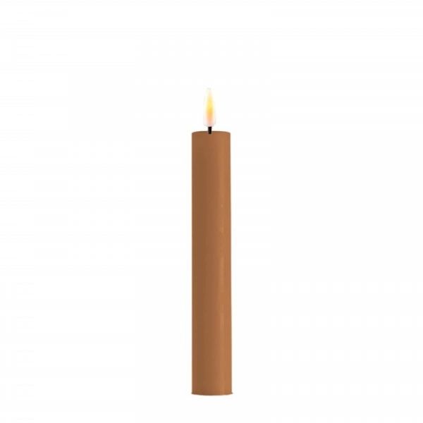 DeluxeHomeart Caramel LED Dinner Candle D: 2,2 * 15 cm (2 pcs.)