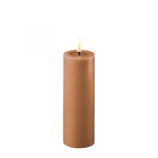 DeluxeHomeart Caramel LED Candle D: 5 * 15 cm