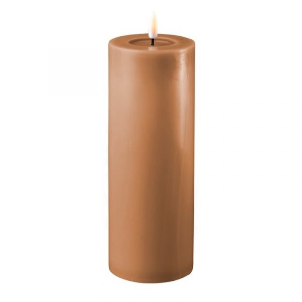 DeluxeHomeart Caramel LED Candle D: 7,5 * 20 cm