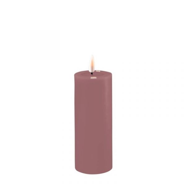 DeluxeHomeart Light Purple LED Candle D: 5 * 12,5 cm