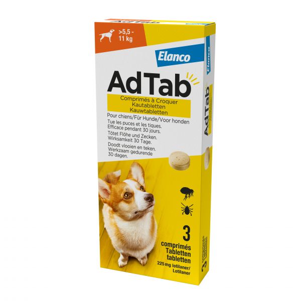 AdTab Kauwtablet Hond >5,5 - 11kg