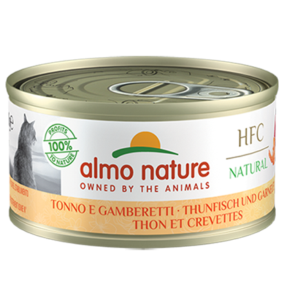 Almo Nature Kat HFC Tonijn en Garnaaltjes