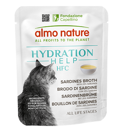 Almo Nature HFC Hydration Help Sardine Bouillon met Sardines