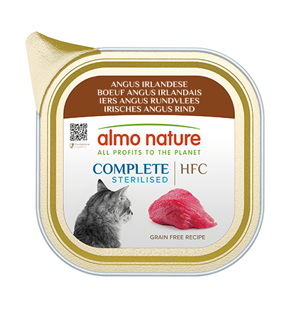 Almo Nature HFC Complete Sterilised Iers Angus Rundvlees