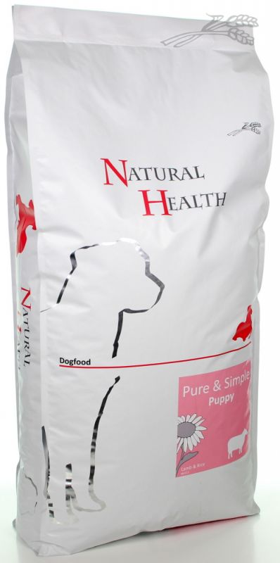 Natural Health Dog Puppy Lamb & Rice