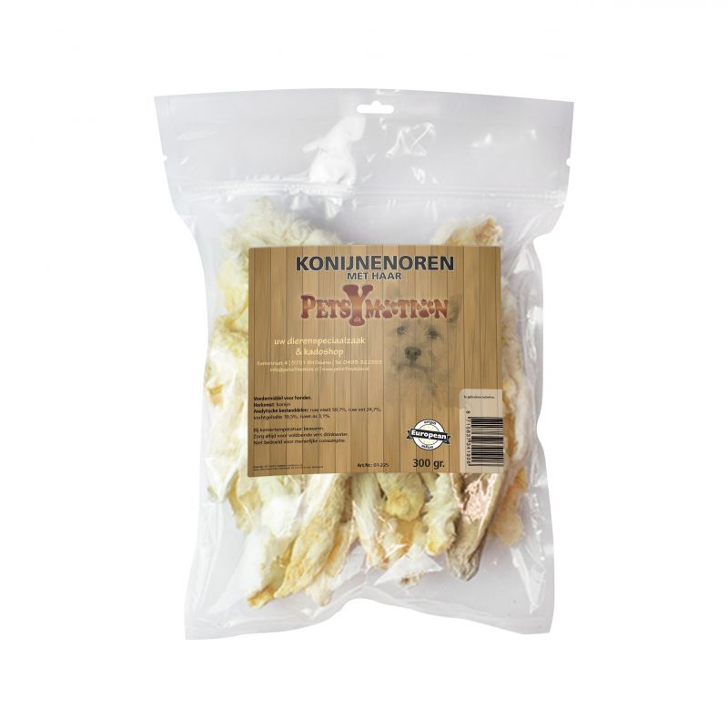 Konijnenoren met Haar