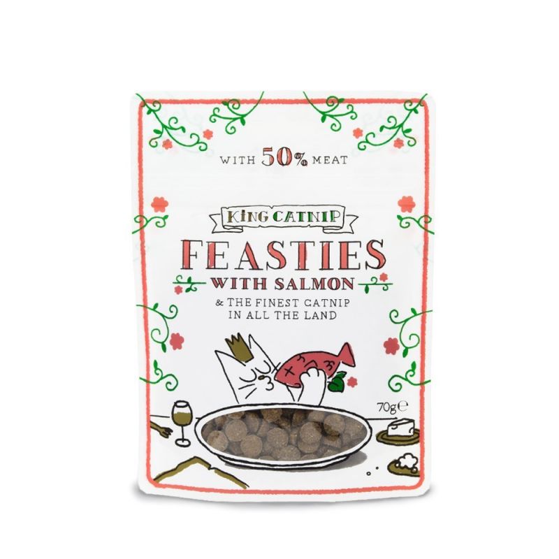 King Catnip Salmon Cat Treat