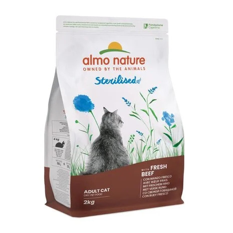 Almo Nature Kat Holistic Sterilised Rundvlees