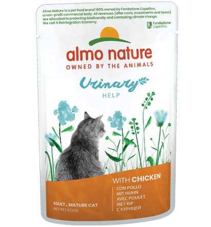 Almo Nature Urinary Help met Kip